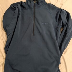 Men's L.L. Bean Navy Full-Zip Jacket